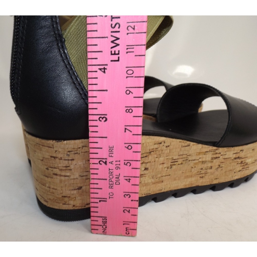 Sorel Cameron Flatform Wedge Ankle Strap Sandals Size 6 - Picture 10 of 13